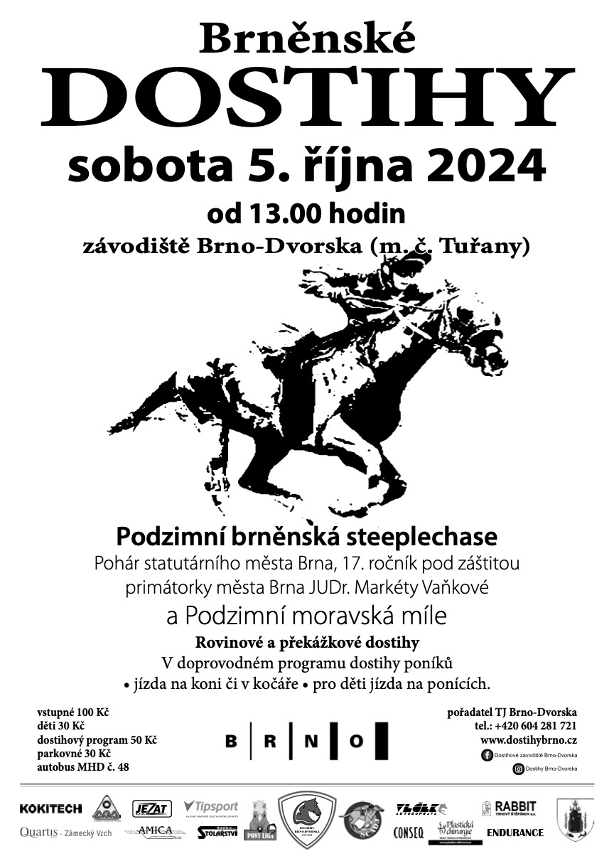 Dostihy v Brně - Dvorskách