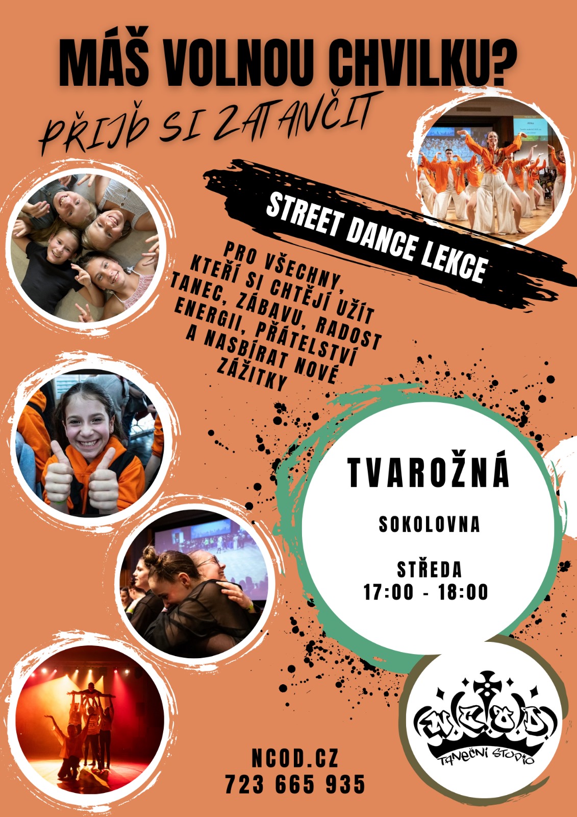 Street dance lekce pro děti a mládež