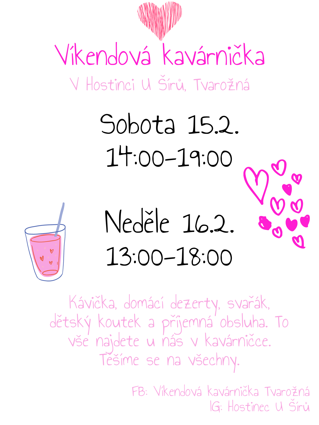 Víkendová kavárnička